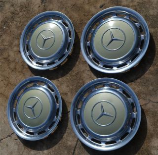 OEM original MERCEDES 14 Wheelcovers olive green fits14 inch wheels