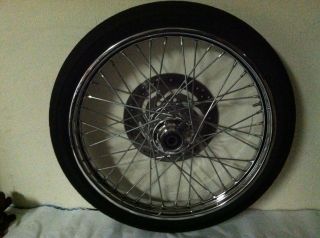21 inch Chrome Harley Wheel and Tire