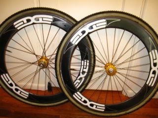 EDGE ENVE 1.68 & Chris King wheels carbon tubular cyclocross road
