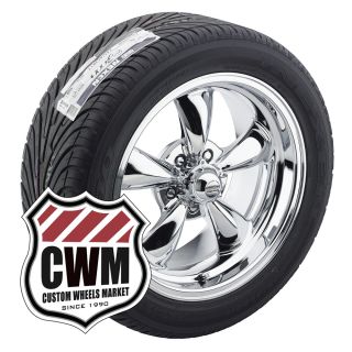 17x7 17x9 Chrome Rims Tires 215 50ZR17 275 40ZR17 for Chevy Monte