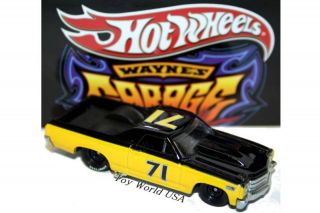 Hot Wheels Waynes Garage 71 Chevy El Camino 30 Car SE