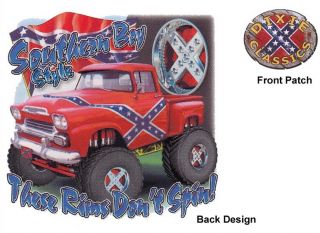 Southern Boy These Rims DonT Spin Truck New T Shirt