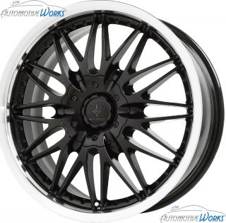 Verde Regency 5x115 5x100 38mm Gloss Black Wheels Rims inch 20