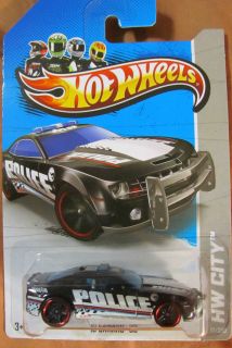 2013 Hot Wheels Treasure Hunt 2010 Camaro SS Police Car 10 HW City