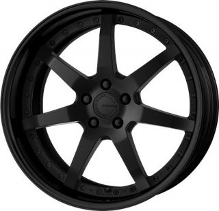19 Work Gnosis GS 3 Black Rims Wheels x3 E36 E46 Z4 M3