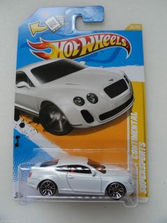 HOT WHEELS 2012 NEW MODELS BENTLEY CONTINENTAL SUPERSPORTS 36 50 36