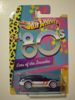 Hot Wheels 2012 Cars of The Decades 80s Toyota AE 86