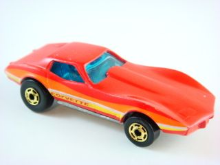 1982 Hot Wheels Corvette Stingray GHOs 9241 Red