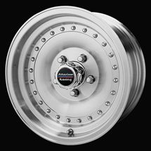 15 inch American Racing 15x7 Wheels Rims for Chevy 5x4 75 Old School