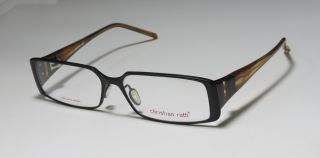 New Christian Roth 14046 54 14 130 Full Rim Black Eyeglass Glasses