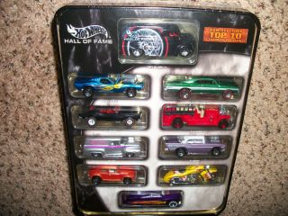  Wheels Hall of Fame Tin Dairy Delivery Camaro Redline Real Riders 57