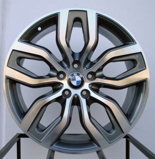 Matte Black Machined Face Wheels Rims Fit BMW x5 E53 E70