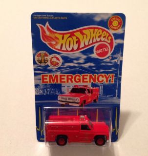 Hot Wheels Emergency 51 TV Show Squad Truck Special Edition