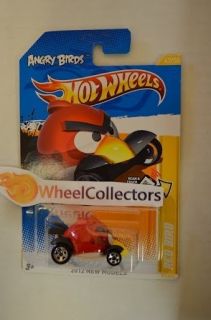 Birds Red Bird * RARE * 2012 Hot Wheels * P Case * New Models 47/50