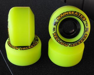 Rainskates Yellow Jackets 62mm s C Skateboard Wheels
