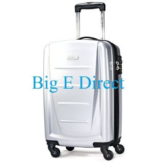 Silver Samsonite Winfield 2 20 Spinner Wheels Carry on Upright