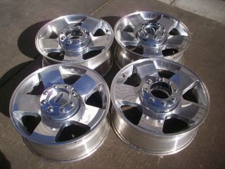 Ford F250 F350 Factory Super Duty Polished Factory Wheels Rims