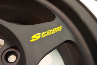 Spoon Sports Rim Decal Sticker Slipstream Rota JDM 15