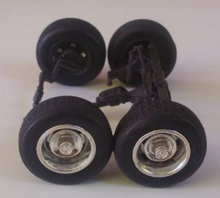 Tires N 4 GM Rally Wheels Only Revell 1 18 Chevy 1969 Car Parts Used