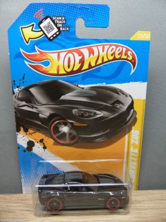 2012 Hot Wheels 1 64 New Models 2012 Chevy Corvette ZO6 23 Black M