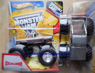 2013 EXCALIBER Vintage Hot Wheels Monster Jam 1 64 scale truck with