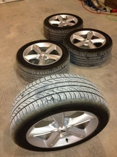 Mustang GT Factory 18 Wheels and Tires 2011 2012 Wheels Great Tires