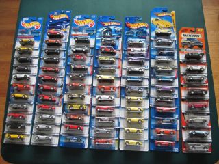 Lot of 76 Hot Wheels Matchbox Ferrari Collection htf variations New on