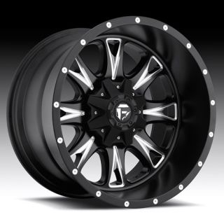 Throttle D513 Wheel Set XD Black 18x10 Rims Ford Chevy Wheels