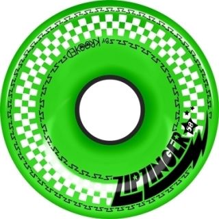Zip Zinger Neon Green 58mm 78D Speed Urethane Skateboard Wheels
