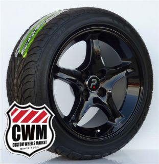 Wheels Rims 4 Lug 18 mm Offset Tires Fit Ford Mustang 79 93