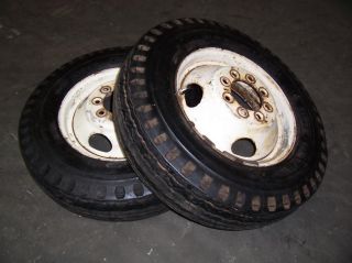 Dodge Ford Chevy 8 Lug Front Tires Rims for 1 Ton Trucks