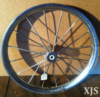75 Inch Wheel Sidewalk Bike Front / Bike Trailer Heavy Duty Steel Rim