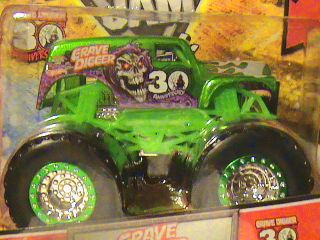 Hot Wheels Monster Jam Grave Digger Spectraflame 30th Anniversary