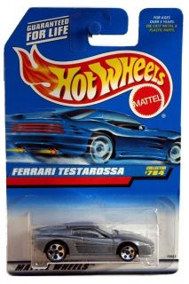 1998 Hot Wheels 784 Ferrari Testarossa 5H Whls