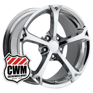 Corvette C6 Grand Sport Replica Chrome Wheels Rims Fit C5 2000