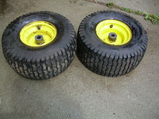 John Deere 102 Front Tires and Rims 15x6 6