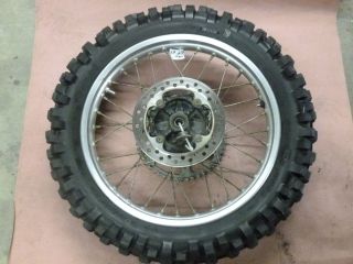 90 94 Honda XR250 R XR250R Rear Wheel N Tire Dunlop 120 90 18