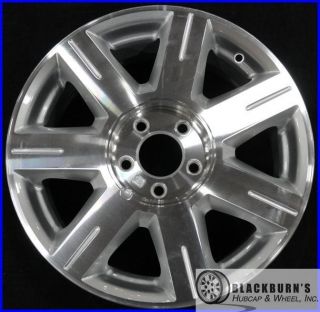 06 07 Cadillac DTS 17 Machined Silver Wheel Take Off Factory Rim 4600