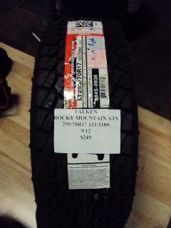 Falken Rocky Mountain ATS 295 70R17 121 118s Brand New Tire