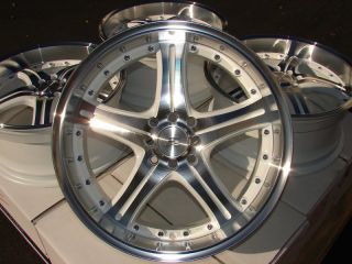 18 New White Wheels Rims 4x100 4x114 3 Dodge Neon Honda Civic Mazda