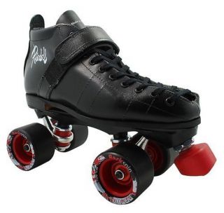 Speed Skates Riedell 126 Boot Backspin Wheels Juice Bearings Derby