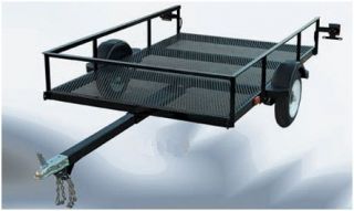 Utility Trailer   Fits 4X8 Sheets or Hauling Snowmobiles, ATVs, or