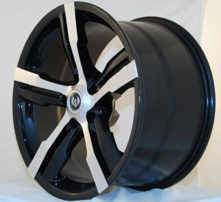 Stern 19 inch Staggered Black G35 350Z Mustang Rims