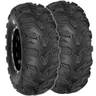 New Sedona Mud Rebel Front ATV Tires Pair 25 x 8 12