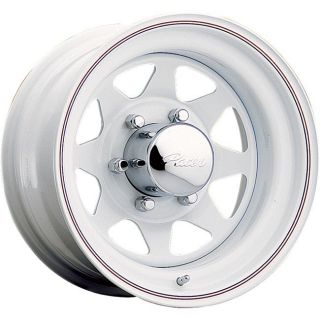 15x6 Pacer White Spoke Striped Wheel Rim 5x5 5 5x139 7 Bronco