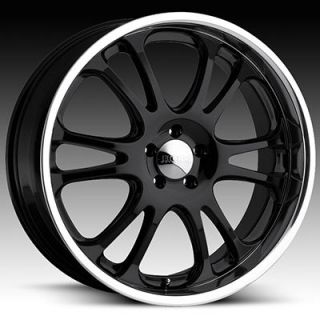 Motorsports Style 313 3132 Black Polished Wheels Rims 6x139 7