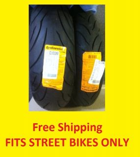 New Street Bike Motorcycle Tire Set 120 70 17 180 55 17