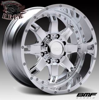 BMF Repr 20x10 PVD Chrome Wheels 8x170 Ford Superduty Excursion