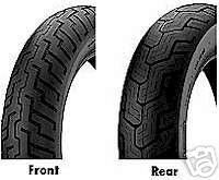 Dunlop D404 Front 110 90 19 Rear 170 80 15 Tire Set