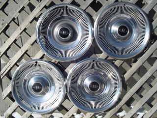 1969 69 Buick Riviera Hubcaps Wheelcovers Centercaps